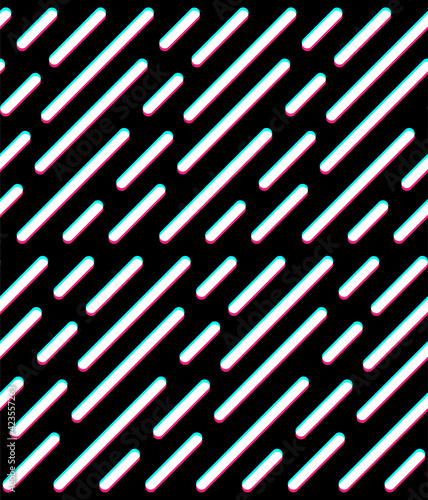 Abstract. Colored modern background TikTok style pattern seamless design for mask face, pillow, clothing, fabric, gift wrap. Vector.
