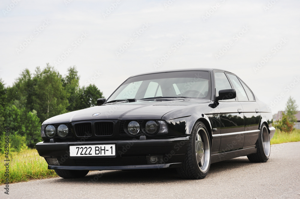 Calandre sport calandre noir mat pour BMW 7er E32 86-94 - Speed Wheel