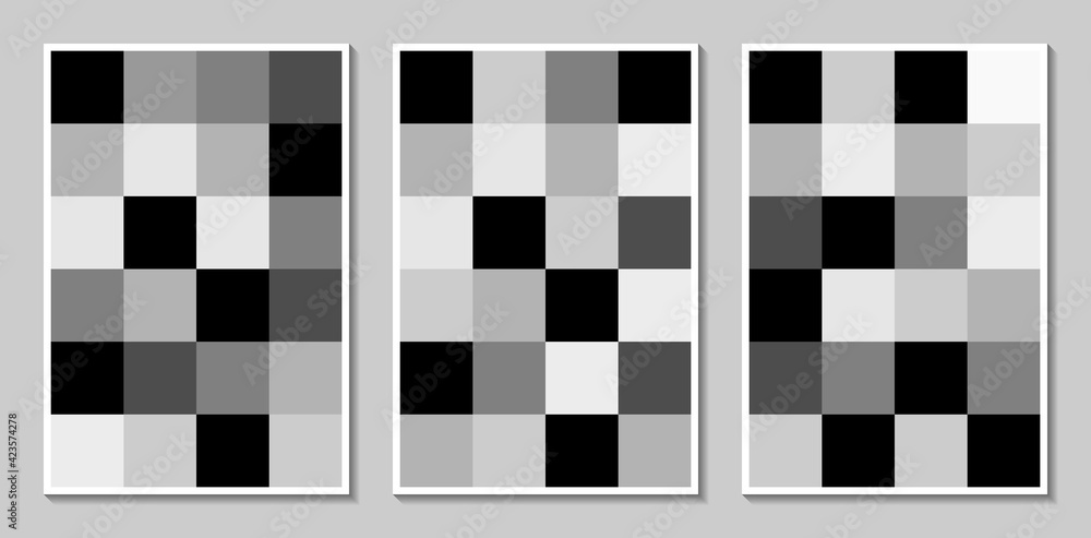 Trendy abstract creative minimalist artistic checkerboard geometric composition for wall decoration, Modern design vector background in eps 10. Trendy abstract creative minimalist artistic checkerboard geometric composition for wall decoration, Modern design vector background in eps 10.