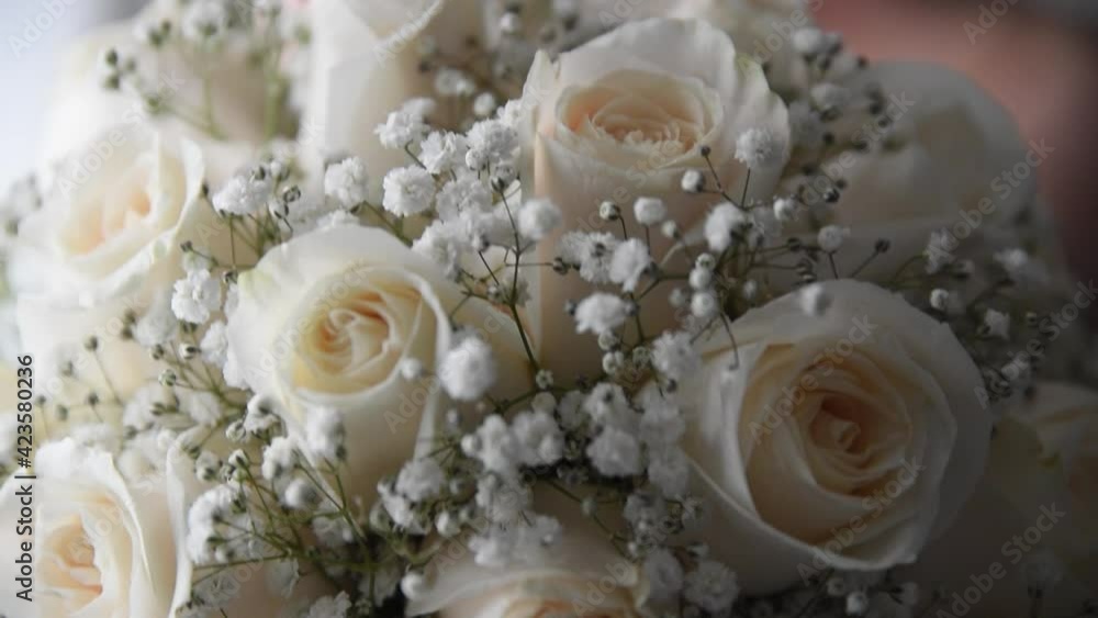 Bouquet of white roses. White roses for celebration and weddings Bouquet of white roses. White roses for celebration and weddings