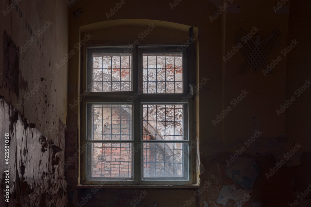 The abandoned old palace in Pilica in Poland The abandoned old palace in Pilica in Poland