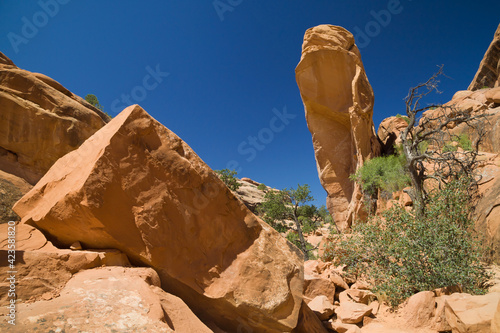 Collapsed Wall Arch in Arches National Park photo