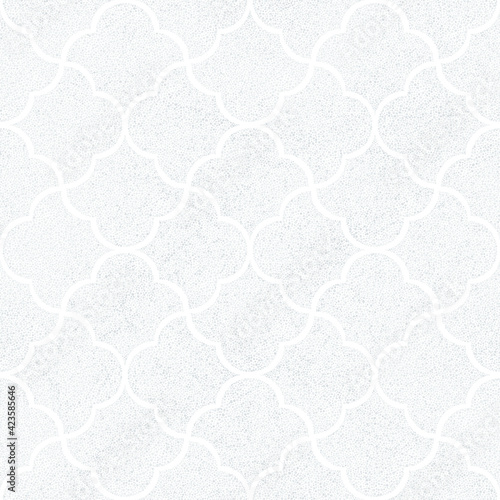 Seamless elegant pattern. Ornament in the style of polka dot. Vector illustration.