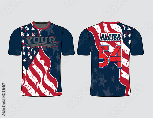 All sports team gear. Jersey mockup perfect for all sport team uniform. Design perfect for casual, t-shirt, fashion and sports apparels