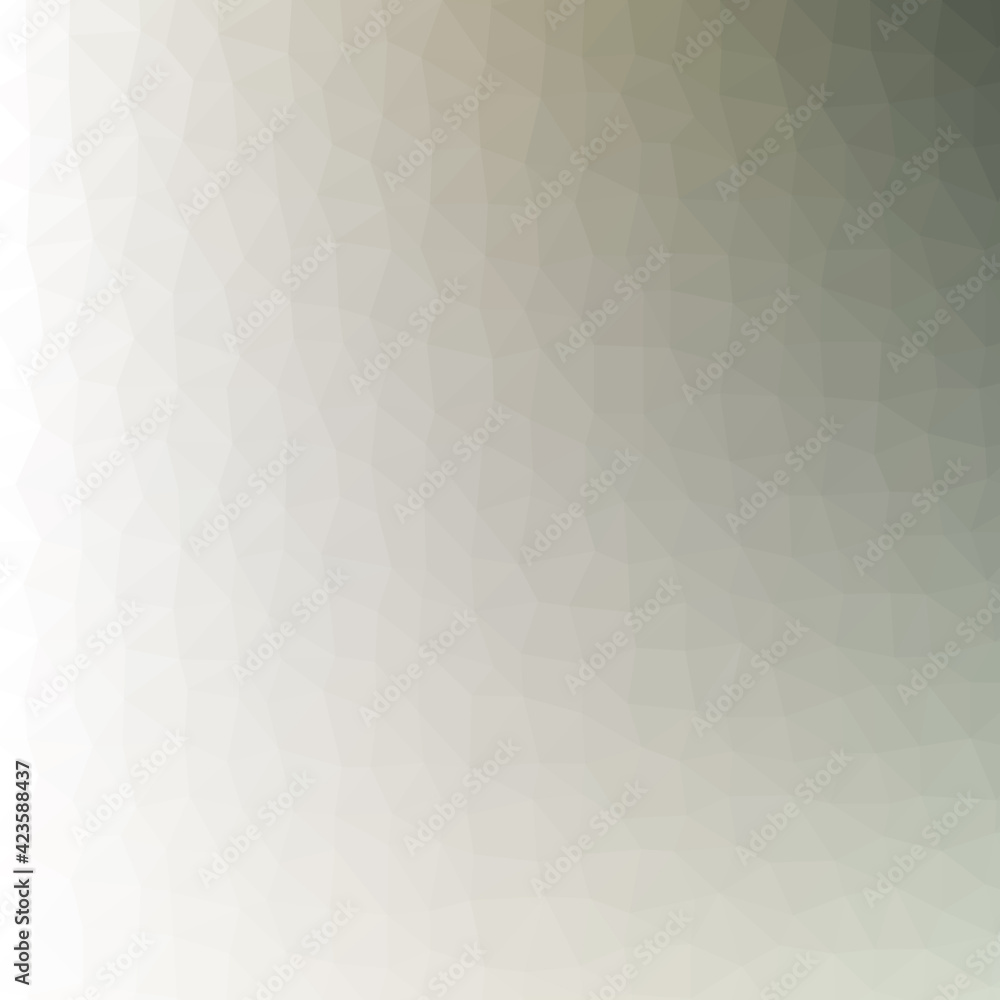 Abstract color Low-Polygones Generative Art background illustration