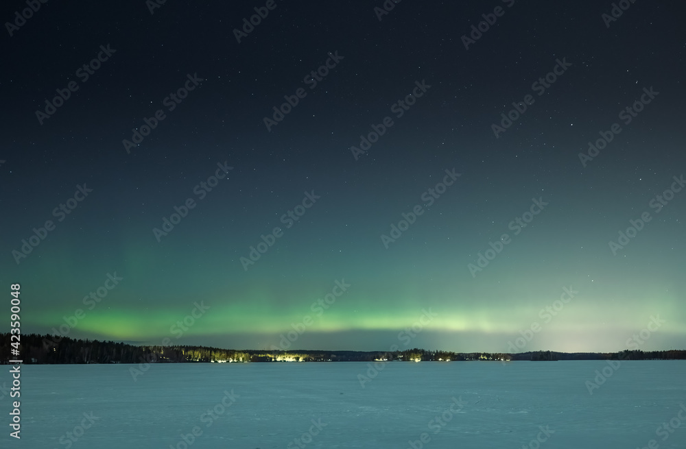 Auroras. Enough space to add your text