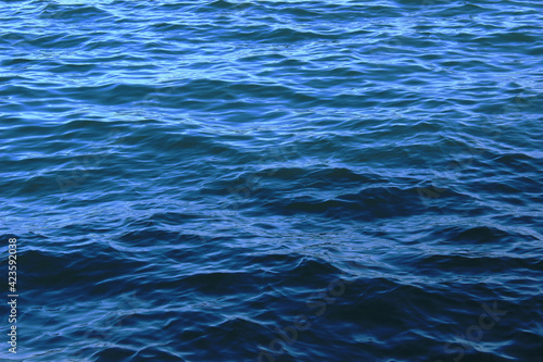 water surface with ripples