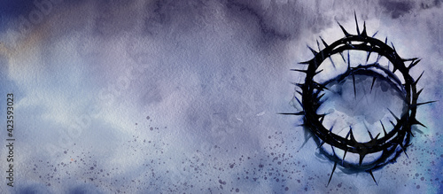 Canvas Print Lent Season, Holy Week, Good Friday concepts