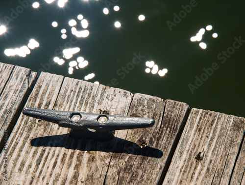 Dock and reflections