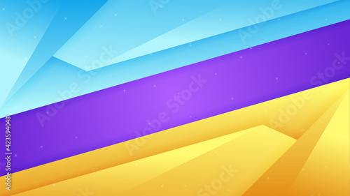 Vector abstract backgroud with overlap layer.