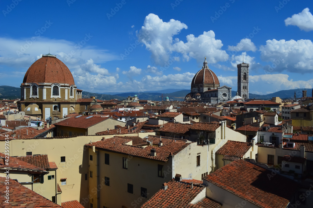 Fototapeta premium Florence Cityscape 2013