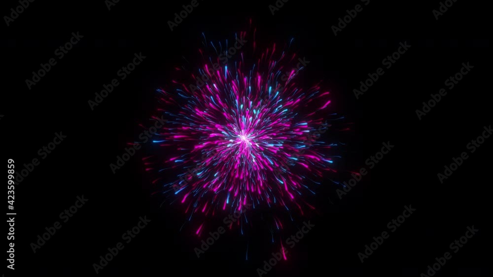 Flowing shiny particles with colorful wavy trails. Stream of neon rays. Seamless loop Flowing shiny particles with colorful wavy trails. Stream of neon rays. Seamless loop
