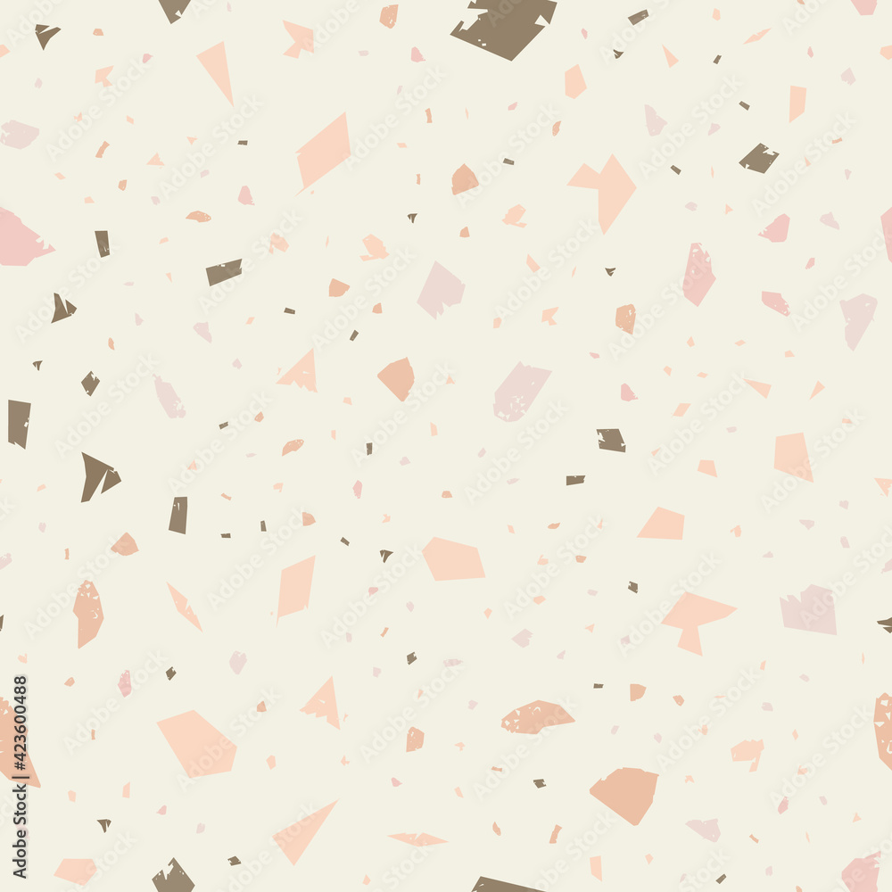 Terrazzo seamless pattern. Stone classic flooring Terrazzo seamless pattern. Stone classic flooring
