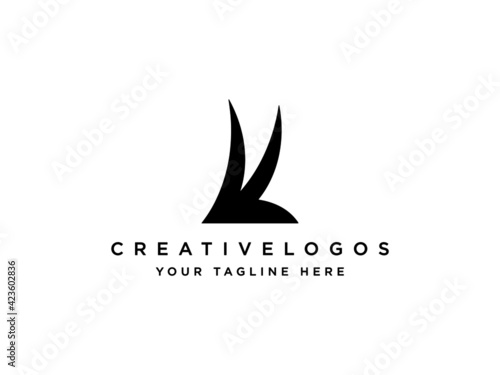 Bunny Logo Design Vector Template, Abstract Rabbit Logo Design, Cartoon Logo Vector