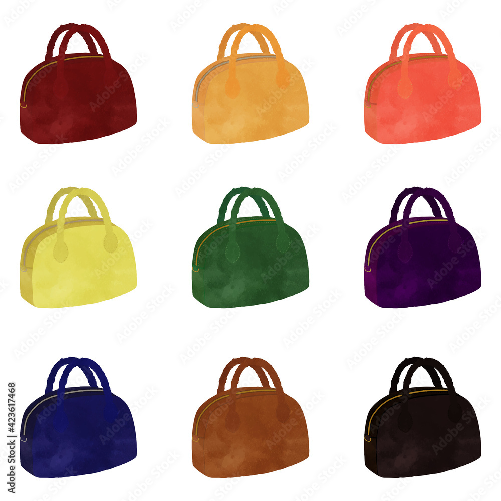 Various Multi-Color Mini Travel Bags