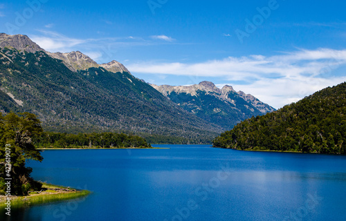 lake in the mountains