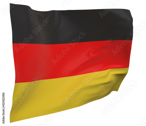 Germany flag isolated