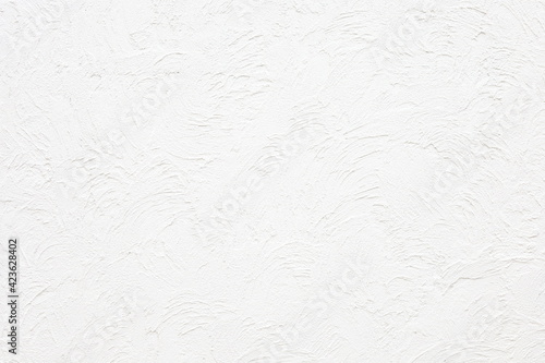 White stone wall with rustic natural texture for abstract background texture and design purpose