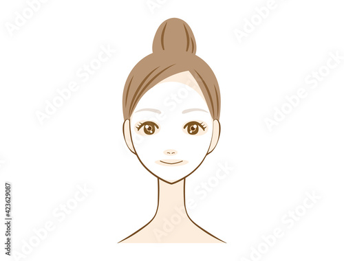 女性16　顔