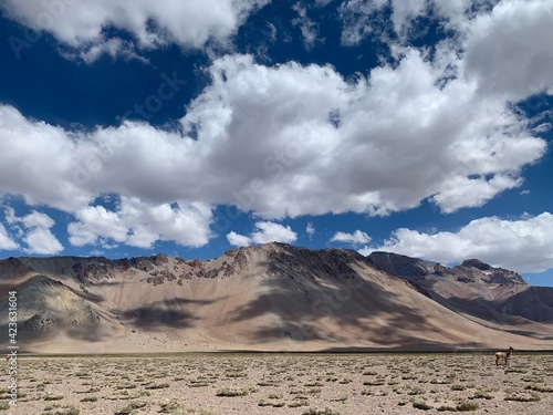 landscape with clouds