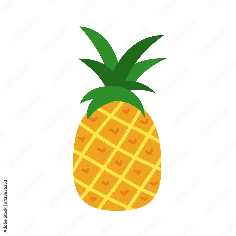 pineapple yellow icon