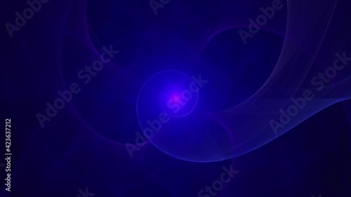 Moving loop able abstract shining spiral fractal 4k video with a detailed wavy decorative pattern and a shining bright center