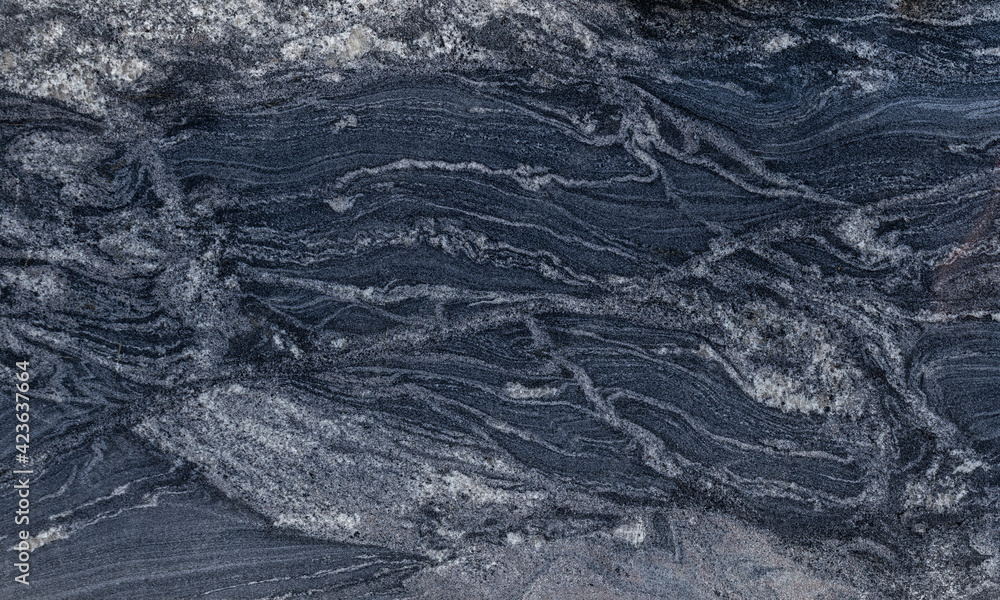 Obraz premium abstract natural black marble patterned texture background.