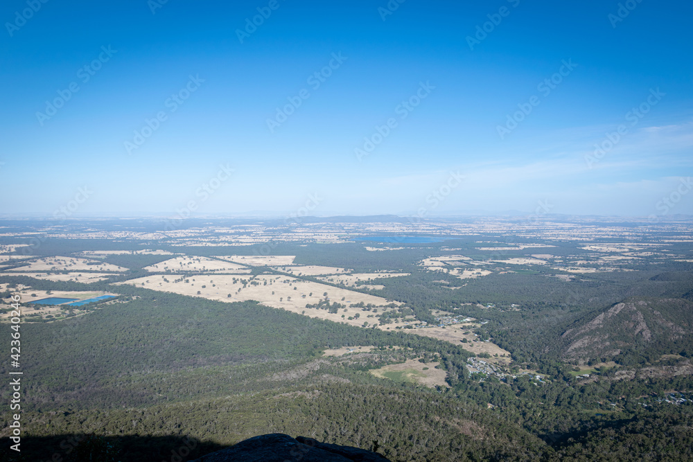 view from the top of the mountain