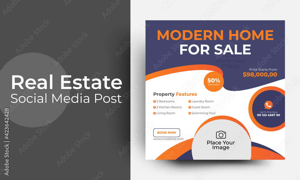 web banner for commercial housing & property agency social media post web banner for commercial housing & property agency social media post