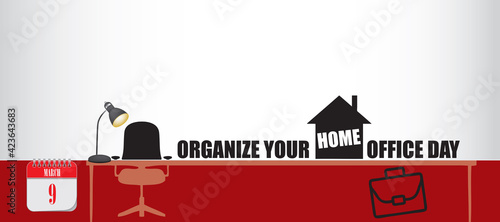 Card Organize Your Home Office Day