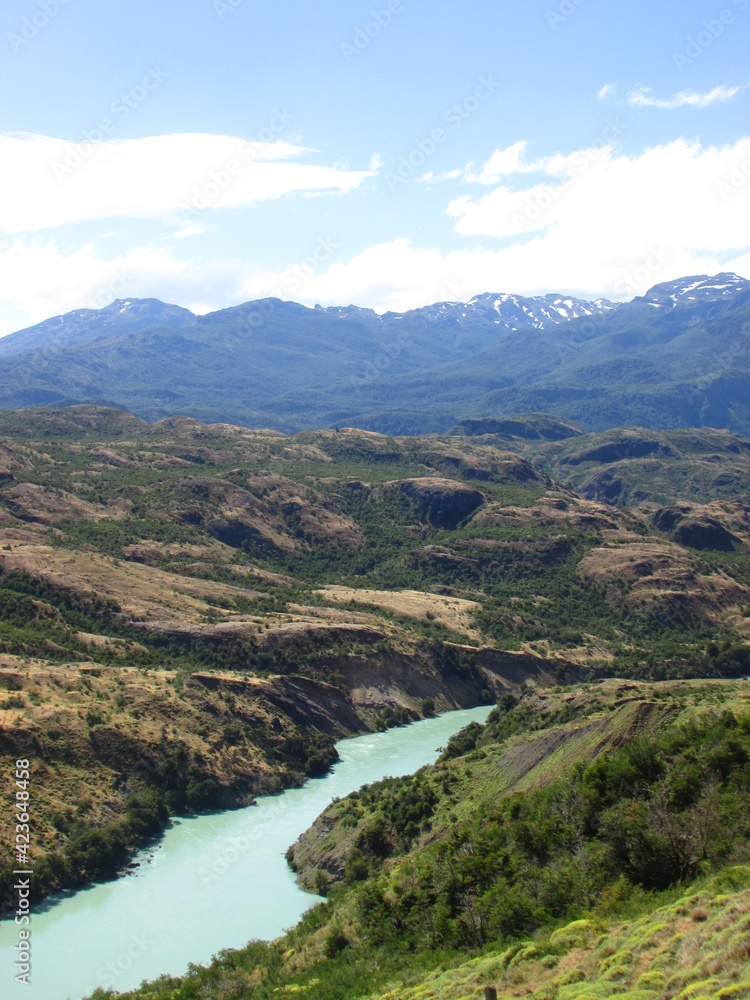 Río Baker, Carretera Austral, Patagonia, Chile 