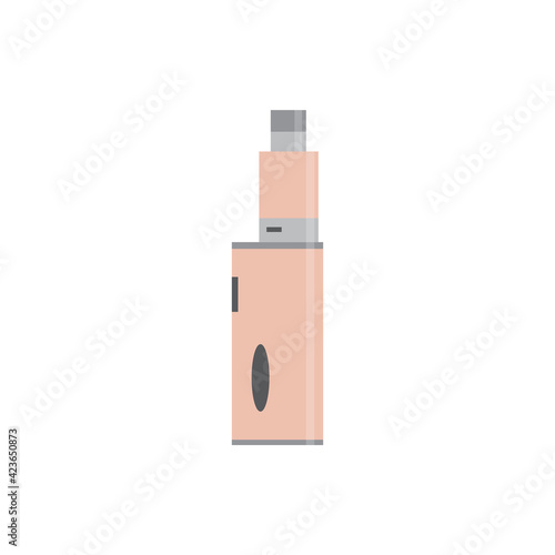 Icon of vape device, electronic cigarette, vaporizer smoke a vector illustration