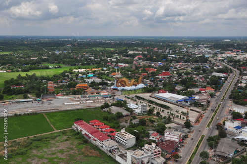 Take a helicopter ride to see the Suphanburi attractions.