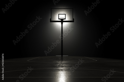 Futuristic Basketball Hoop © alswart