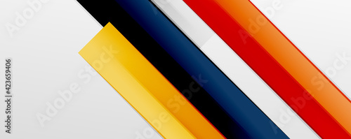 Free Download Multicolored lines background. Design template for business or technology presentations, internet posters or web brochure covers - GFXLoad