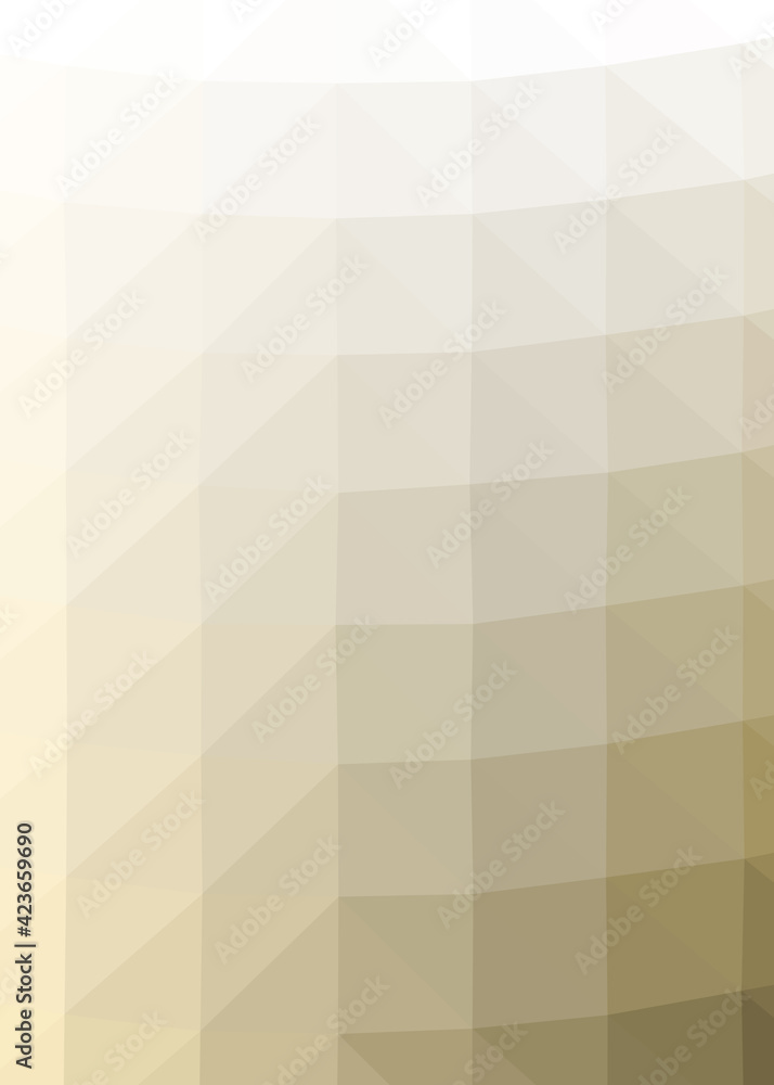 Abstract color Low-Polygones Generative Art background illustration