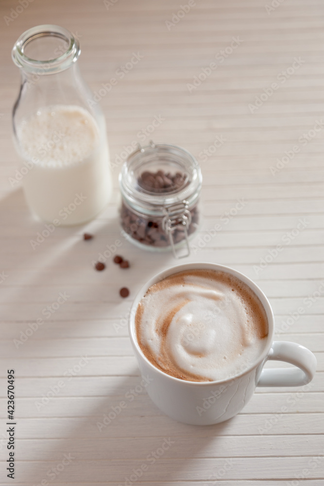 cup of milk cup of milk