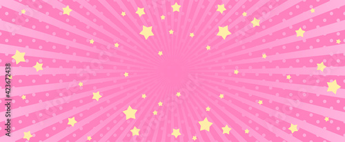 Foto Abstract pink background with little staes