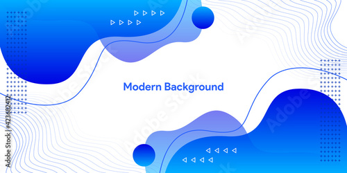 Dynamic modern gradient wave background	