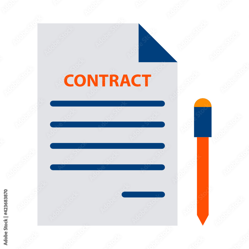 Property contract icon Property contract icon