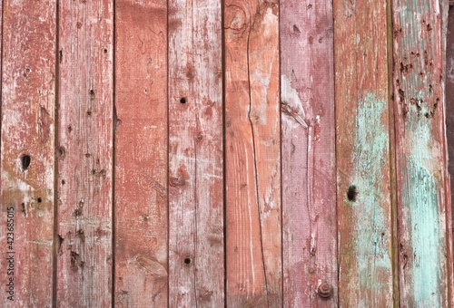 Wallpaper Mural textured wooden background. old boards. vertical Torontodigital.ca
