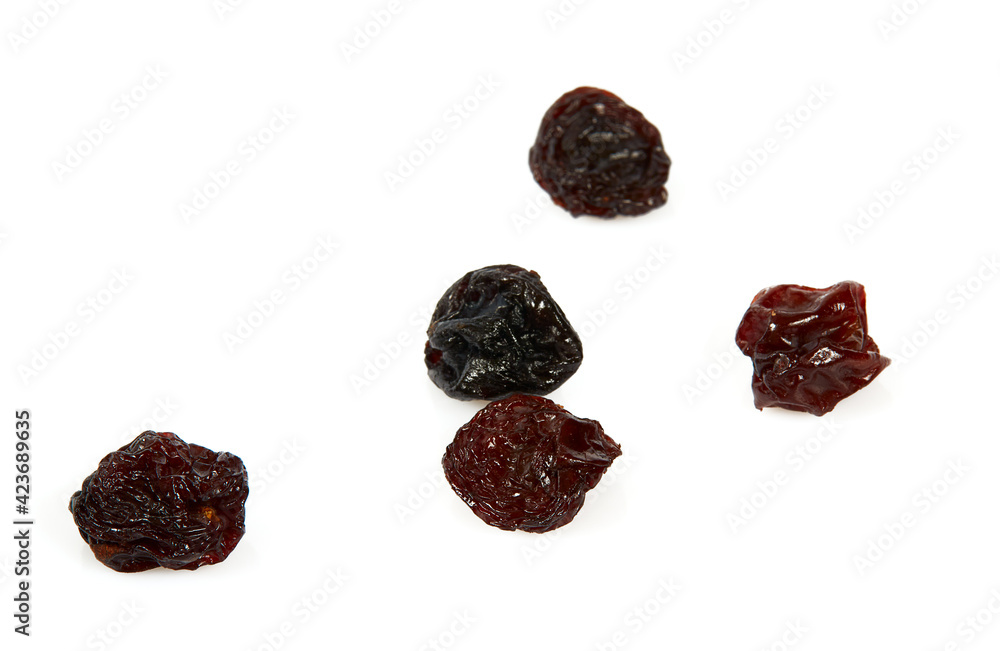 Raisins isolated on white background. Healthy food, isolated objects. Raisins isolated on white background. Healthy food, isolated objects.