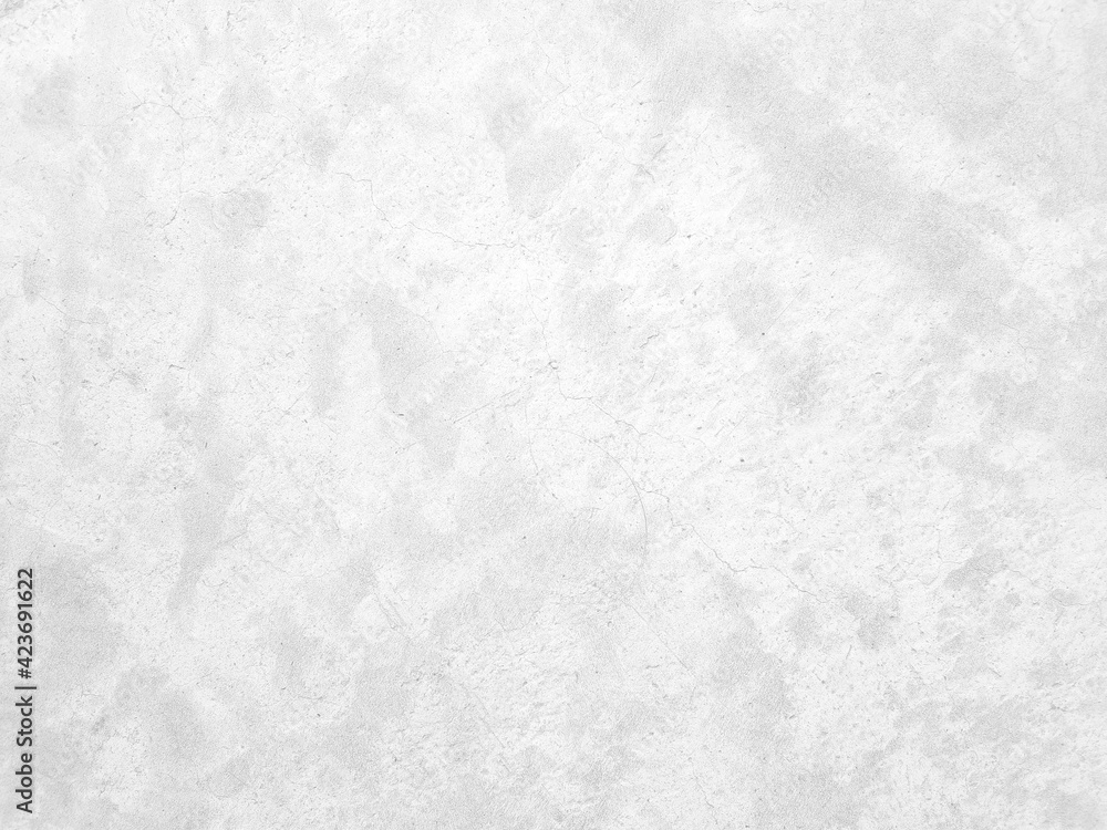 Obraz premium White concrete wall background in vintage style for graphic design or wallpaper