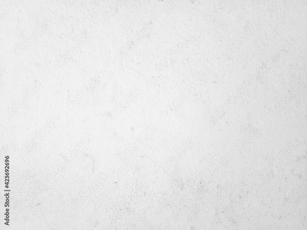 Obraz premium White concrete wall background in vintage style for graphic design or wallpaper