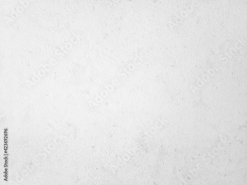 White concrete wall background in vintage style for graphic design or wallpaper