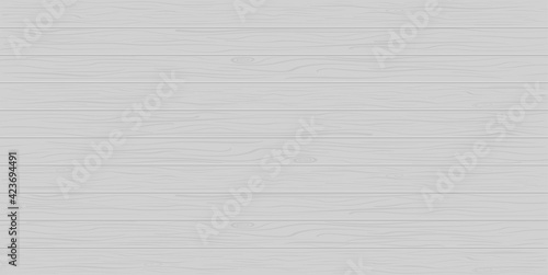 Wood texture. White wooden background. Gray table or floor. Pattern for plank and wooden wall. Old wood boards for vintage desk, surface and parquet. Grey timber panel for backdrop. Vector
