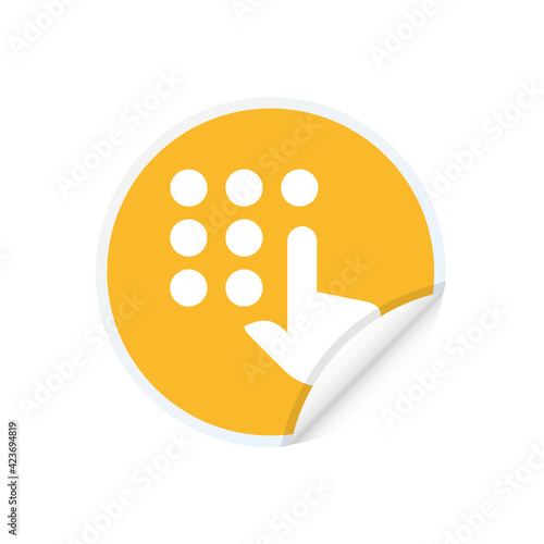 Pattern Lock - Sticker