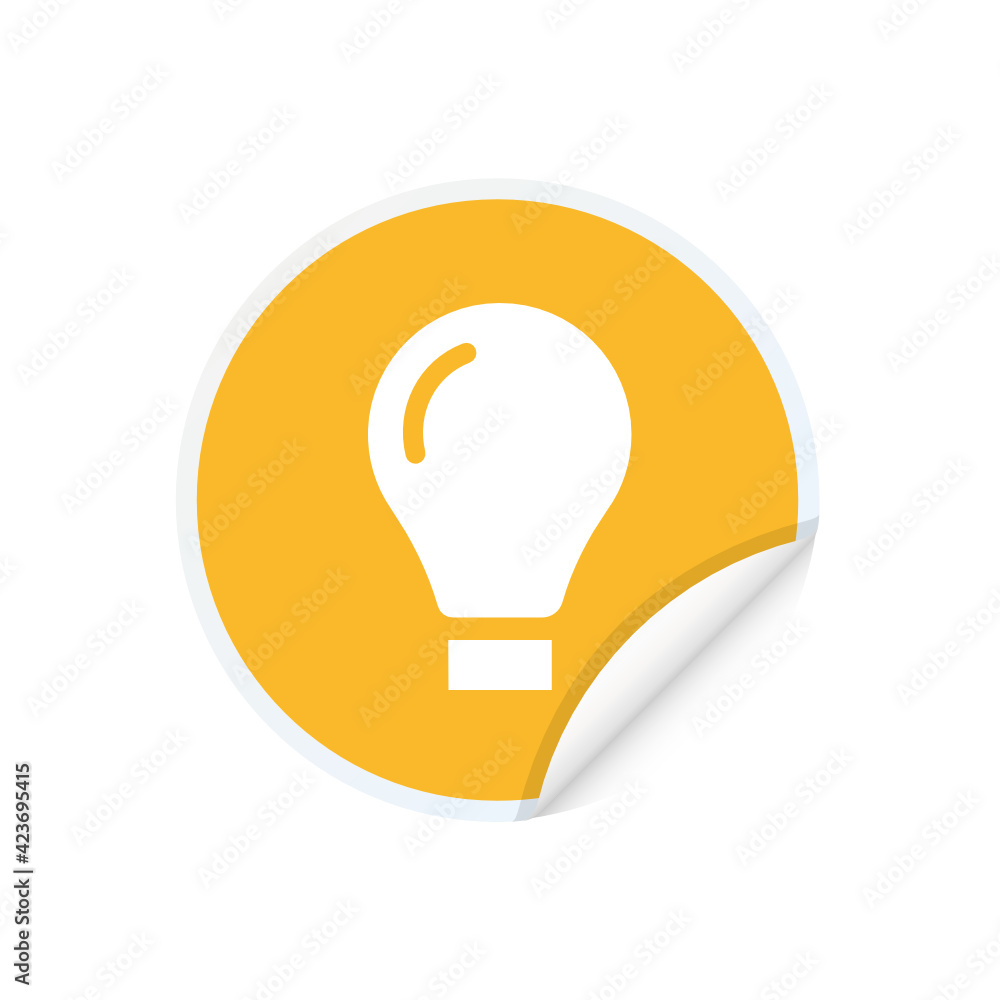 Lightbulb - Sticker Lightbulb - Sticker