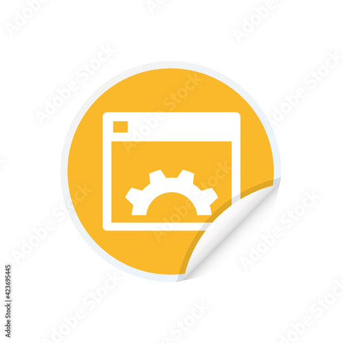 Web Setup - Sticker