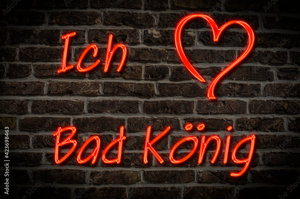 Obraz premium Bad König